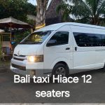 Toyota Bali Taxi application 12 seaters